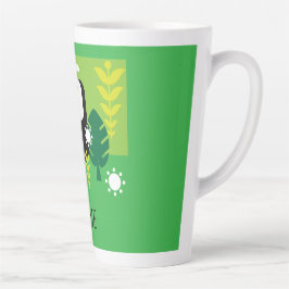 Caneca De Café Latte Toucan Tropical Bird