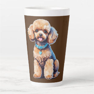 Caneca De Café Latte Toy Poodle Latte Mug
