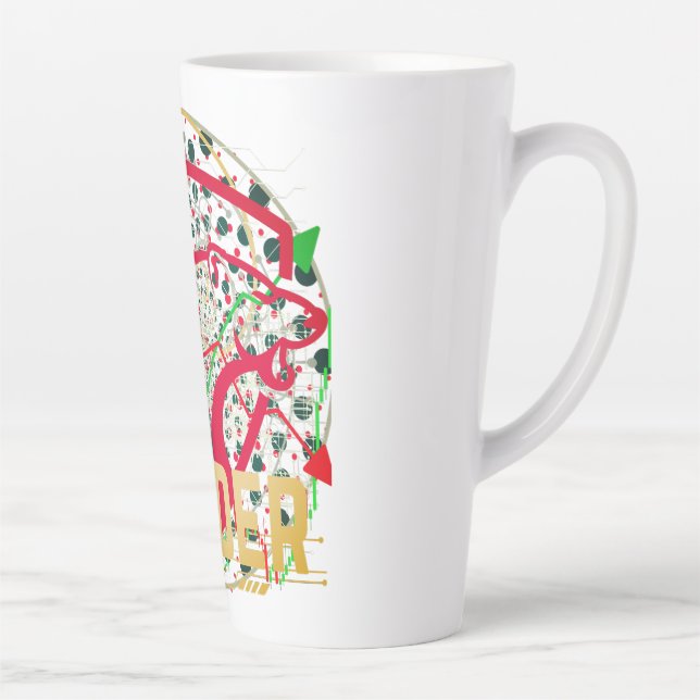 Caneca De Café Latte Trader (Direita)