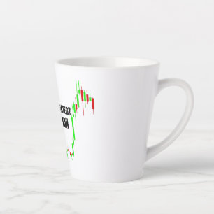 Caneca De Café Latte Trader Latte Mug do Forex Day