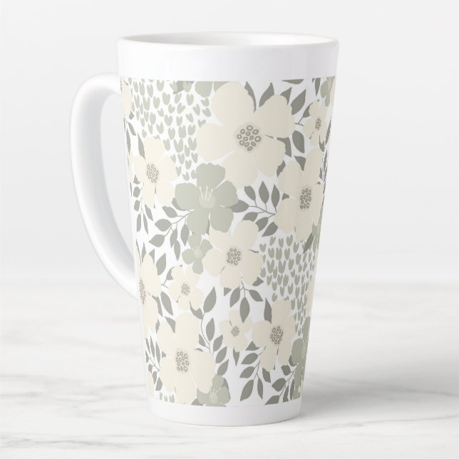 Caneca De Café Latte Tranquil meadow (Ângulo esquerdo)