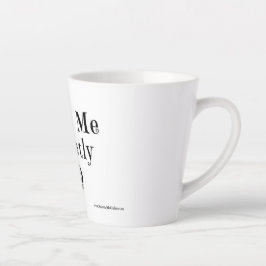 Caneca De Café Latte Trate-Me Doce