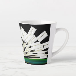 Caneca De Café Latte Travesseiro de Ênfase MIDNIGHT KEYS