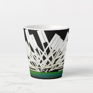 Caneca De Café Latte Travesseiro de Ênfase MIDNIGHT KEYS