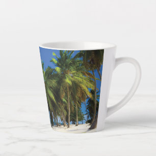 Caneca De Café Latte Travesseiro decorativo de praia exótico