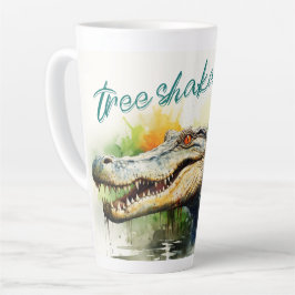 Caneca De Café Latte Tree Shaka"