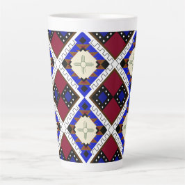 Caneca De Café Latte Tribal, Felicidade, Zia Nativa Americana