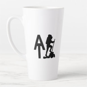 Caneca De Café Latte Trilha Appalachian - AT - Balde Lista Hike