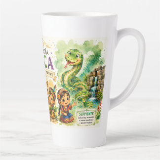 CANECA DE CAFÉ LATTE TRILOGIA ANDINA PARA NIÑOS