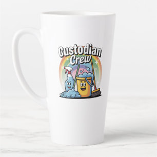 Caneca De Café Latte Tripulante de custódia