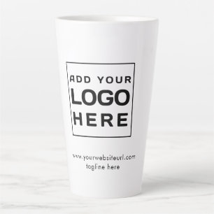 Caneca De Café Latte Troca corporativa de logotipo comercial personaliz