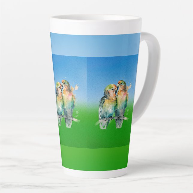 Caneca De Café Latte Trreal Home & Living (Ângulo direito)