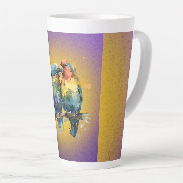 Caneca De Café Latte Trreal Home & Living (Ângulo direito)