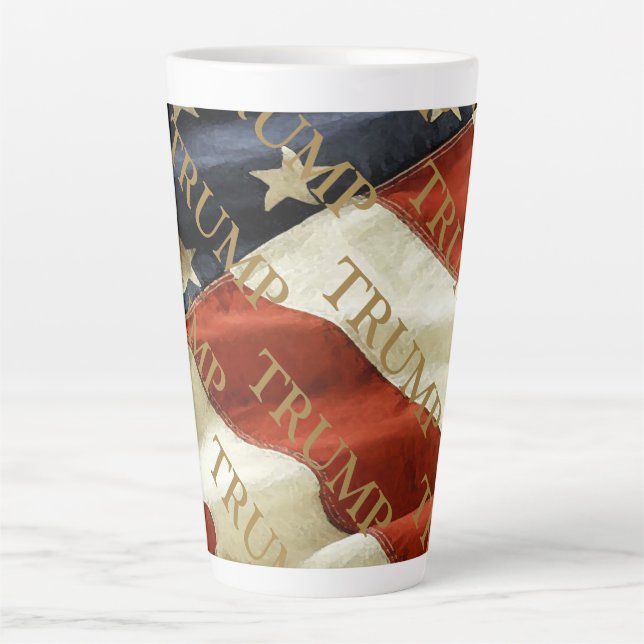 CANECA DE CAFÉ LATTE TRUMP (Frente)