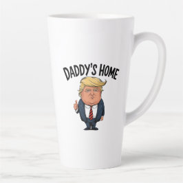 Caneca De Café Latte Trump 2024 Leve o Pai de volta da América para cas