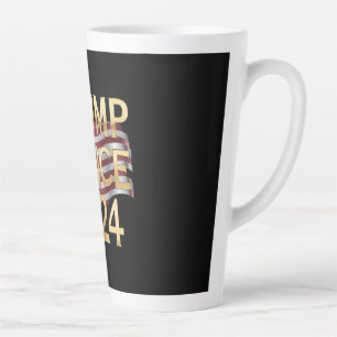 Caneca De Café Latte Trump Vance 2024 A Bold Vision for America, Mug