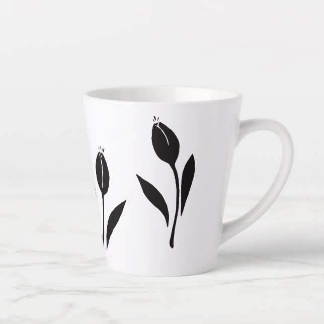 Caneca De Café Latte Tulip (Direita)