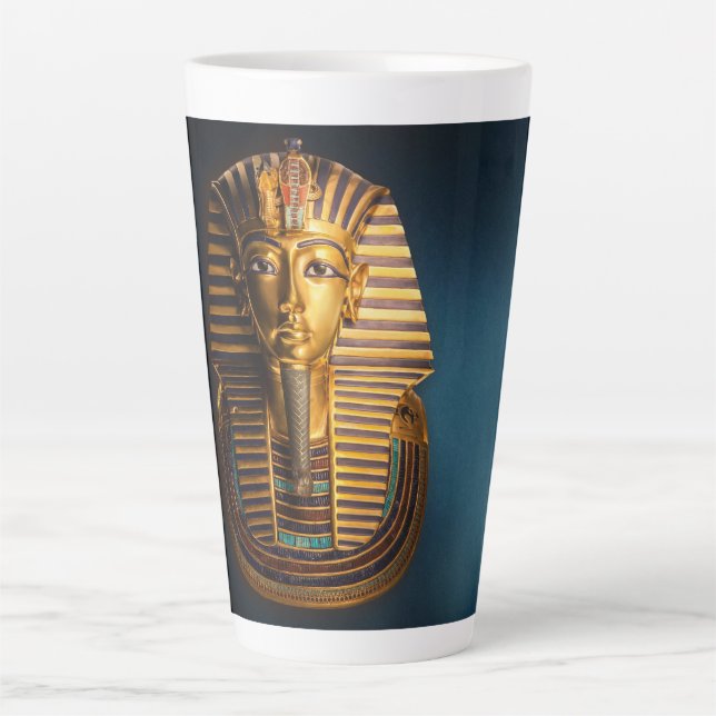 Caneca De Café Latte Tutankhamun (Frente)