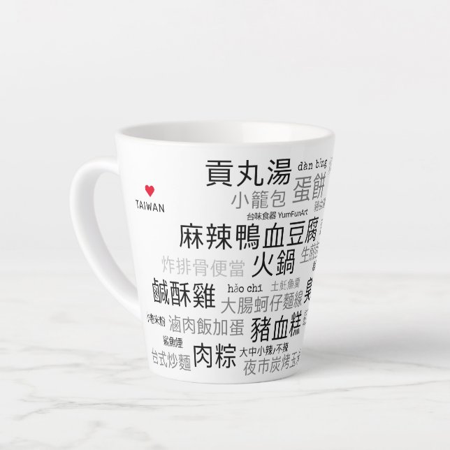 Caneca De Café Latte TW-Latte Mug (Ângulo esquerdo)