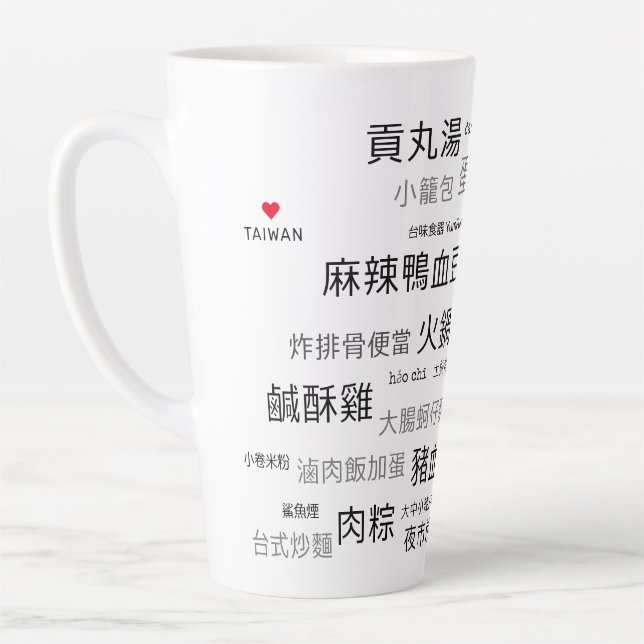 Caneca De Café Latte TW-Latte Mug de 17oz (Esquerda)