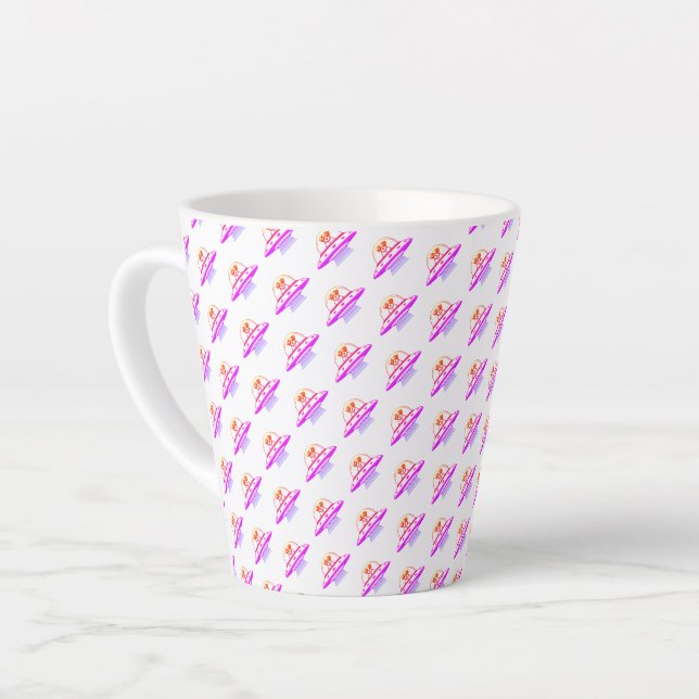 CANECA DE CAFÉ LATTE UFO PETS (Ângulo esquerdo)