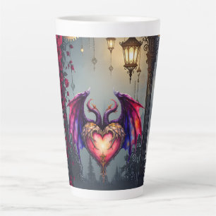 Caneca De Café Latte Um Convite ao Luar – O Amor Gira as Engrenagens do