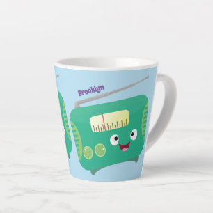 Caneca De Café Latte Um desenho animado e divertido
