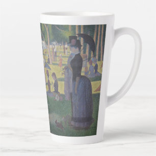 Caneca De Café Latte Um Domingo na La Grande Jatte, Georges Seurat 1884