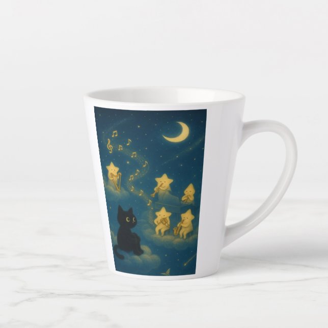 Caneca De Café Latte Um gole puro (Direita)