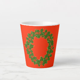 Caneca De Café Latte Um Natal Muito Feliz