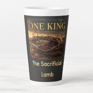Caneca De Café Latte Um Rei