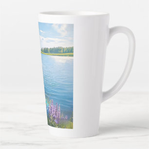 Caneca De Café Latte Uma Melodia Revitalizante 031