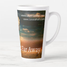 Caneca de Café Latte Uma Terra Distante