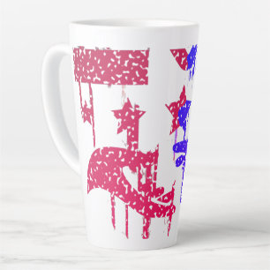 Caneca De Café Latte Unidade na Diversidade - Uma visão colaborativa