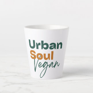 Caneca De Café Latte Urban Soul Vegan