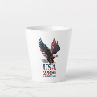 Caneca De Café Latte US 250th Anniversary 
