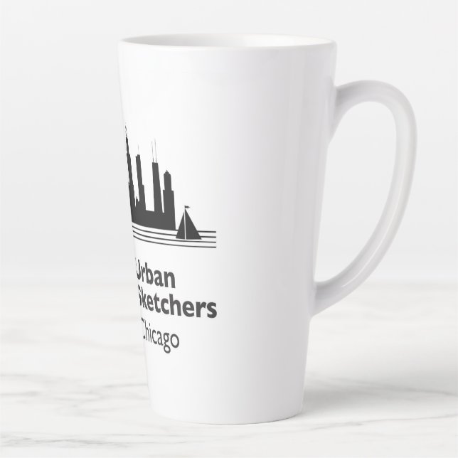 Caneca De Café Latte Usk Chicago  (Direita)