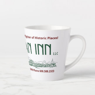 Caneca De Café Latte Usonian Inn Latte Mug