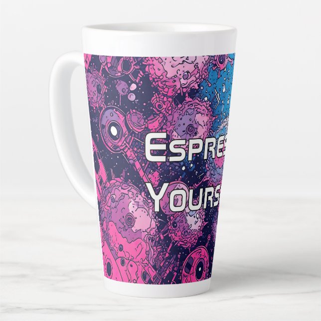 Caneca De Café Latte V-Pulse 5 Latte (Ângulo esquerdo)