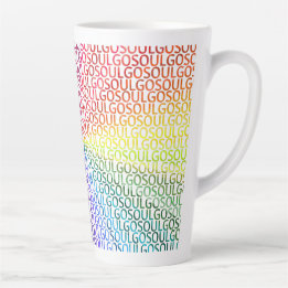 Caneca De Café Latte Vá Alma