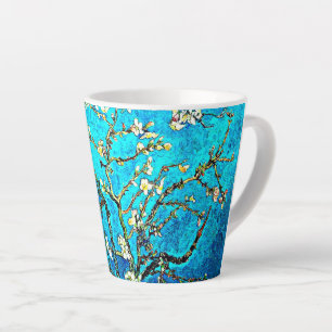 Caneca De Café Latte Van Gogh - Ramificações com amêndoas