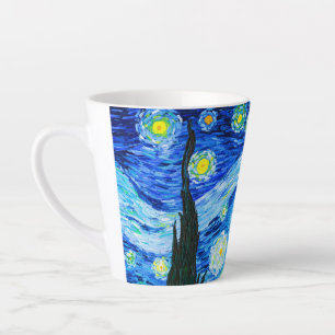 Caneca De Café Latte Van Gogh Starry Night