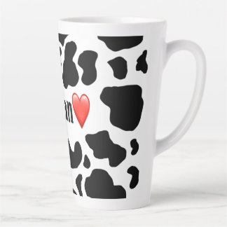 Caneca De Café Latte Vegan Love Tall Mug