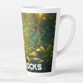 CANECA DE CAFÉ LATTE VEGAN ROCKS