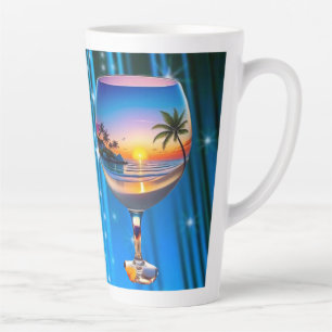 Caneca De Café Latte Vendido por  Caneca de Latte Tamanho: Caneca de La