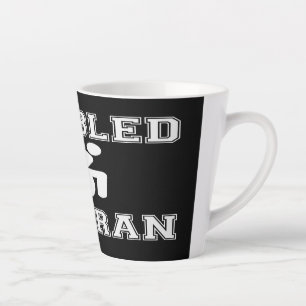 Caneca De Café Latte Veterano desativado