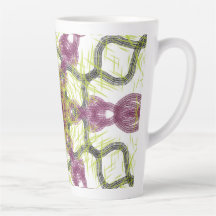 Vibes Mug | Arte tropical de Abstrato vibrante