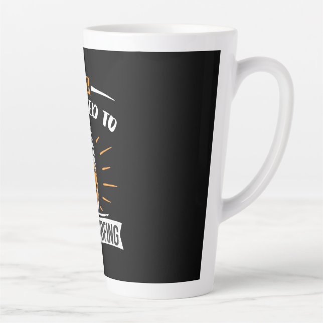 Caneca De Café Latte Viciado Em Navegação Eólica (Direita)