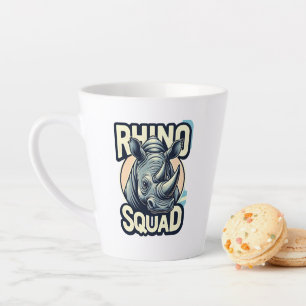 Caneca De Café Latte Vida Selvagem