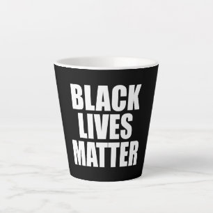 Caneca De Café Latte Vidas Negras Importam